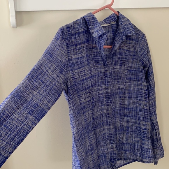 Halogen button up blouse - Picture 4 of 7